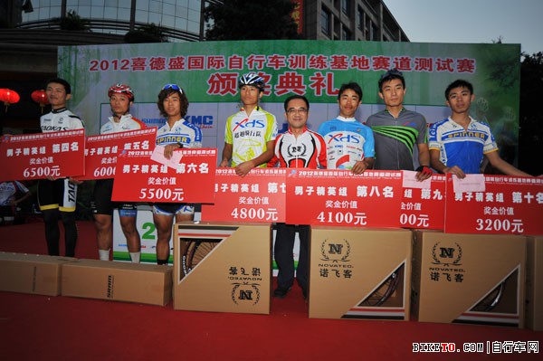 喜德盛国际自行车训练基地启用仪式暨赛道测试赛