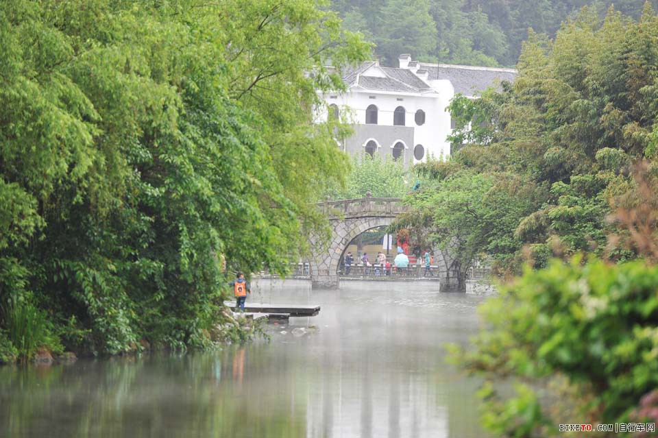 井冈山国际山地自行车赛,井冈山,山地自行车,山地车赛,湖光山色,石桥