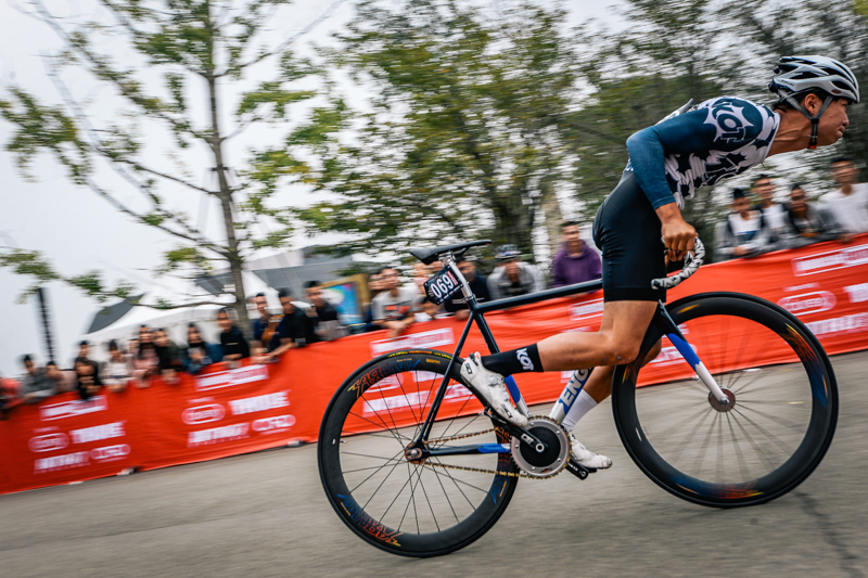 飓风固齿自行车赛