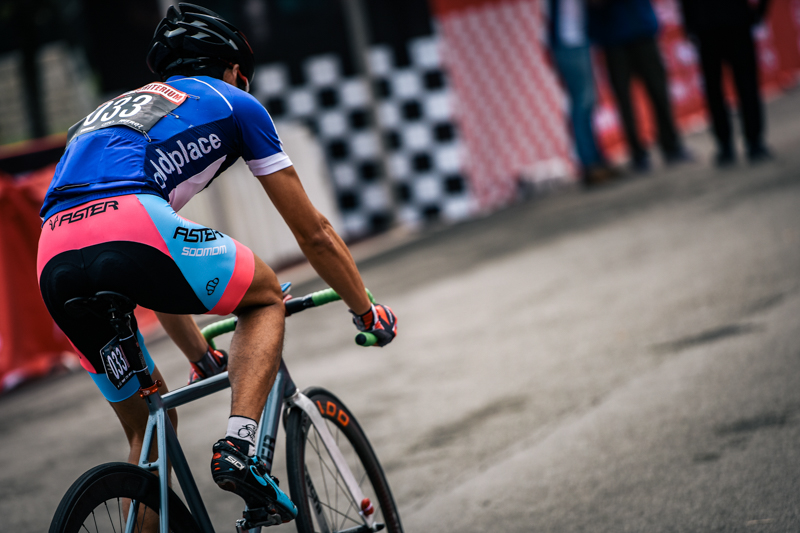 飓风固齿自行车赛