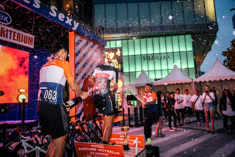 飓风固齿自行车赛