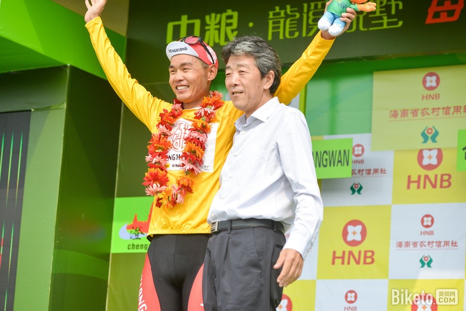 环岛赛2014第三赛段:王美银披黄衫创历史 环岛赛2014第三赛段:王美银披黄衫创历史