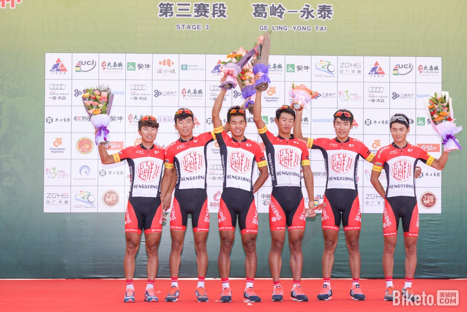 中国恒翔洲际队收获大中华团体最佳 环福州 中国恒翔洲际队收获大中华团体最佳 环福州