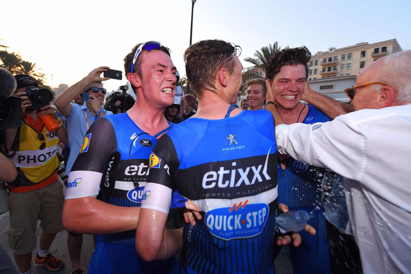 quickstep,快步车队,多哈世锦赛,团体计时赛 quickstep,快步车队,多哈世锦赛,团体计时赛