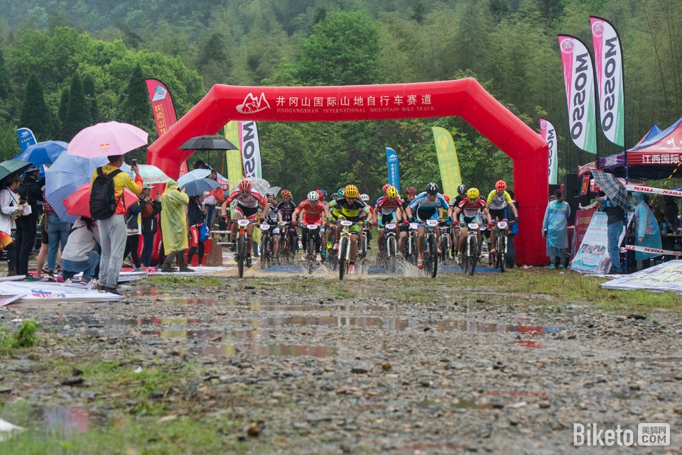 井冈山杜鹃花节山地自行车骑行乐 井冈山杜鹃花节山地自行车骑行乐